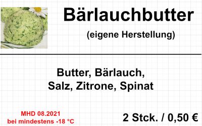 Bärlauchbutter