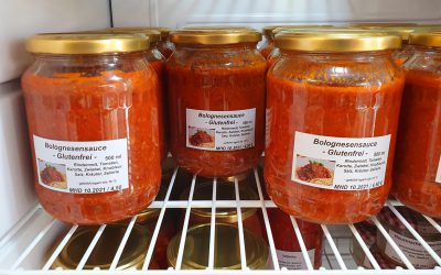 Bolognesensauce (Rind, Glutenfrei)