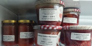 Erdbeer mit Kokosnuss