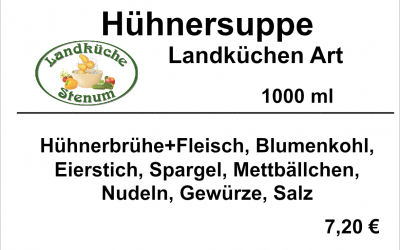 Hühnersuppe