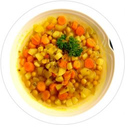 Möhreneintopf vegetarisch