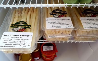 Spargel geschält, 700g