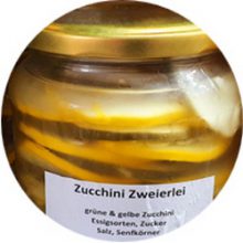 Zucchini Zweierlei
