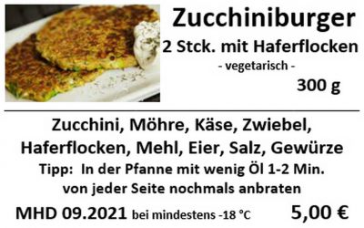 Zucchiniburger