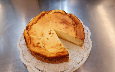 gebackener Käsekuchen